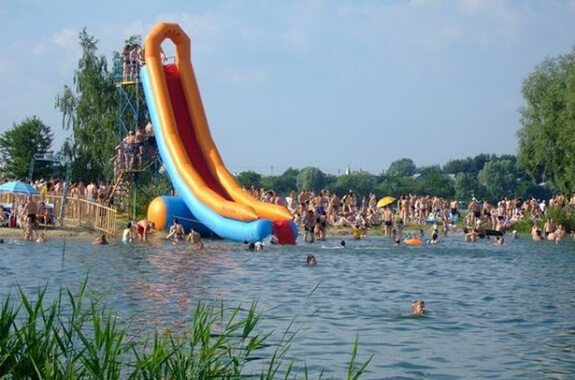 картинка Голубые озера 