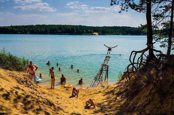 картинка Голубые озера