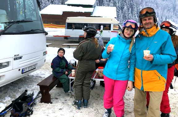 Малюнок виїзд на Буковель