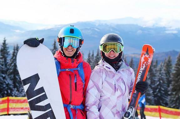 Картинка катание на буковели