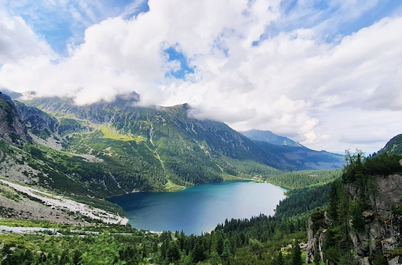 Картинка озеро морское око