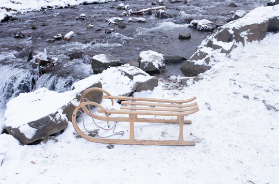 Картинка Катання на санях у Пилипці