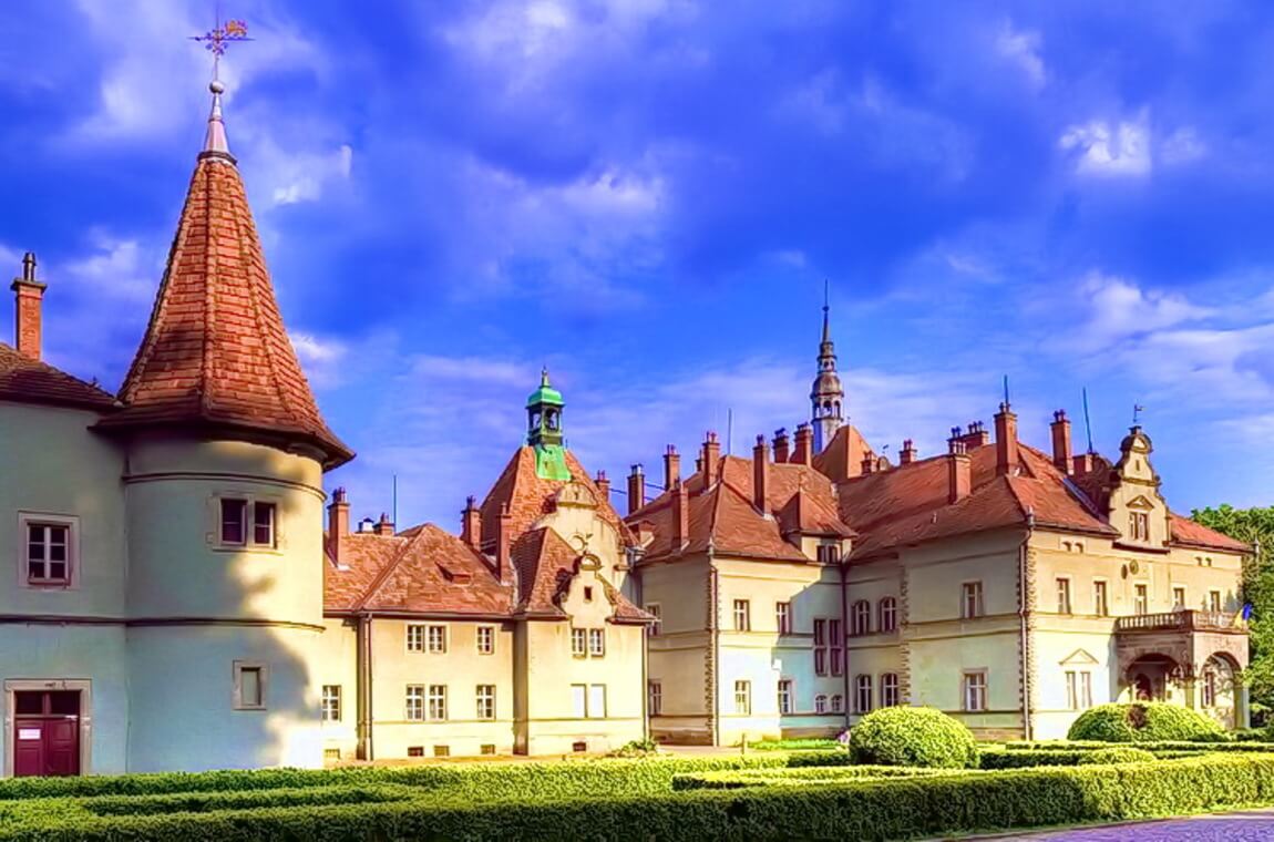 Закарпатье замки