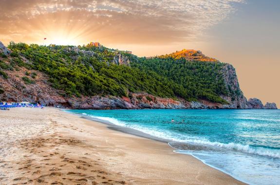 Фото пляж Клеопатри в Аланії