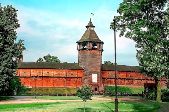 Картинка цитадель Батуринской крепость