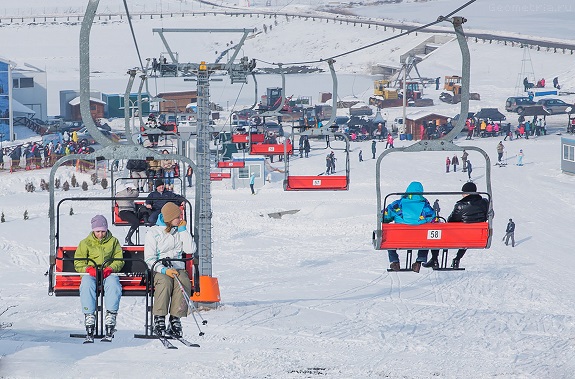 Фото поездка на горнолыжный курорт Солнечная долина