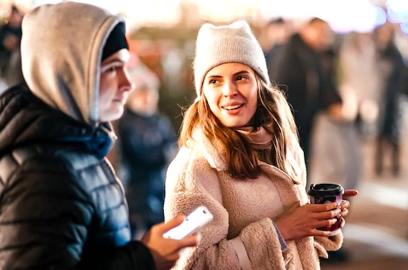 Зимові прогулянки по парку