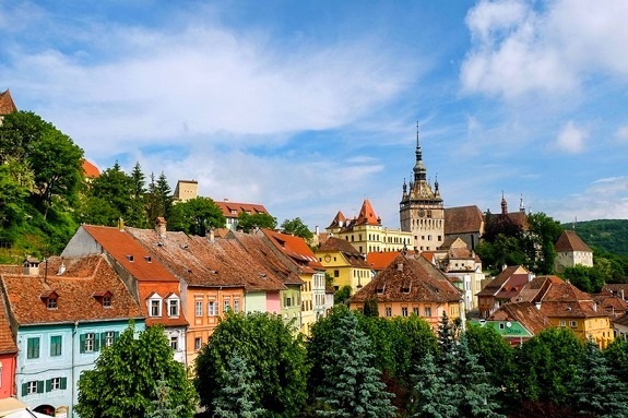 Фото Сигишоара в Румынии.