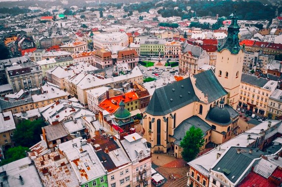 Картинка тур во Львов зимой