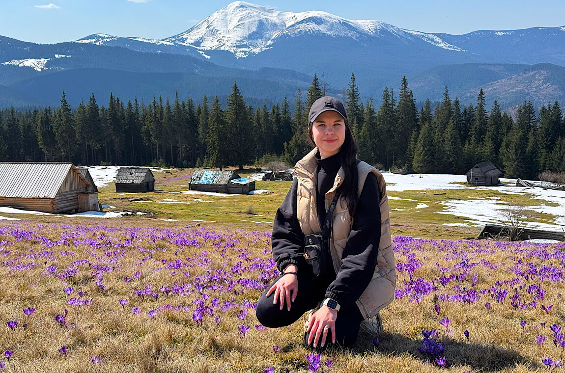 Картинка крокуси на Кукуле