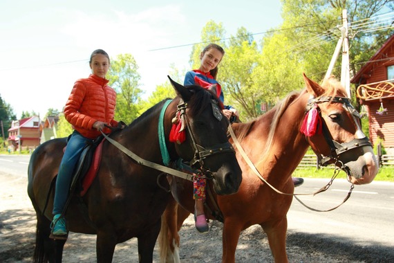 Детский лагерь в Карпатах