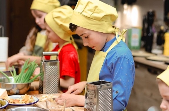 Фото майстер-клас з піци для школярів