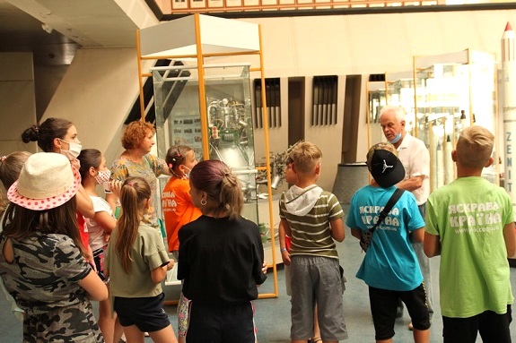 Музей космонавтики для школярів