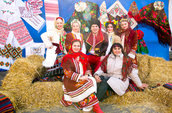 Картинка святкування Масниці на Полтавщині