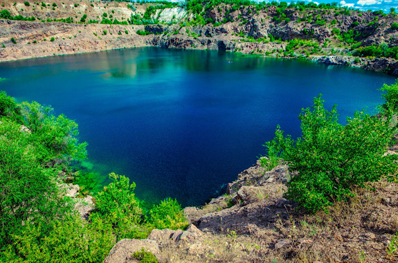 Малюнок грантине голубон озеро