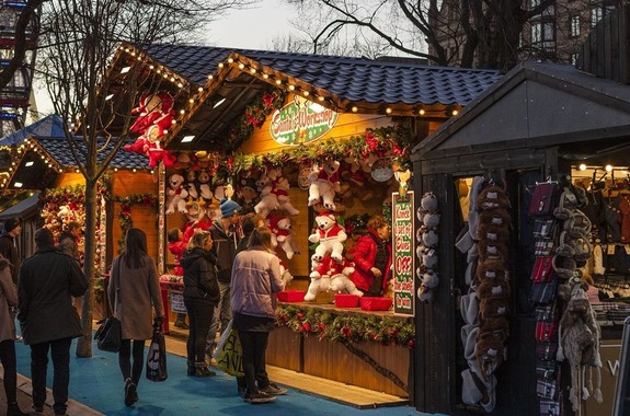 Картинка різдвяна ярмарка