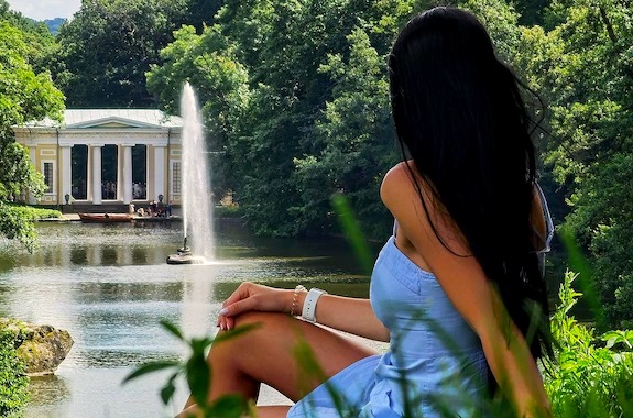 Картинка поїздка в Софіївський парк