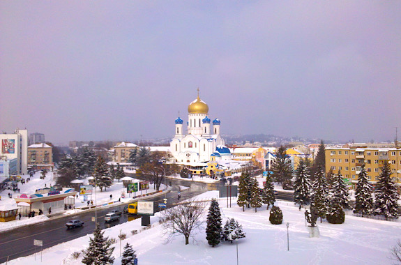 Картинка зима в ужгороде 