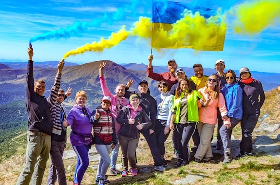 Картинка сходження на Говерлу